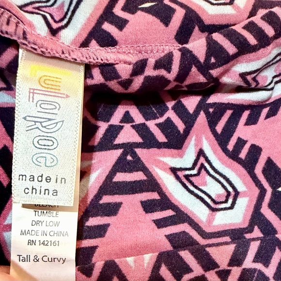 NEW TALL CURVY HIGH WAIST STRETCHY LEGGINGS PICS 4 MEASUREMENTS Valentines Day - Picture 14 of 16